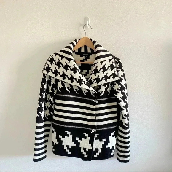 Isabel de Pedro western Zip Sweater Wool blend Sz L - Picture 11 of 11